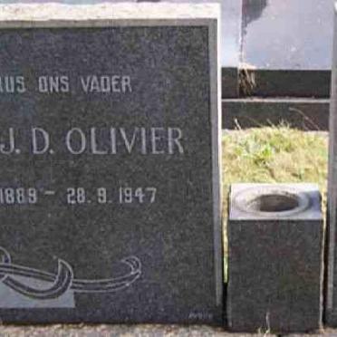 OLIVIER Gert J.D. 1889-1947 &amp; Petronella J. 1890-1965