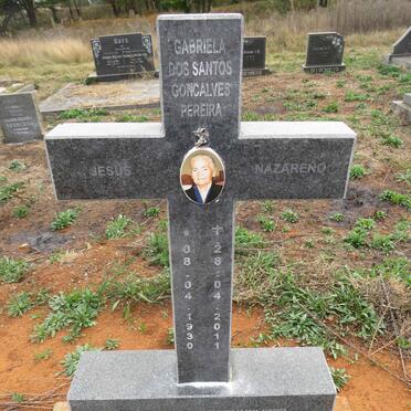 PEREIRA Gabriela Dos Santos Goncalves 1930-2011