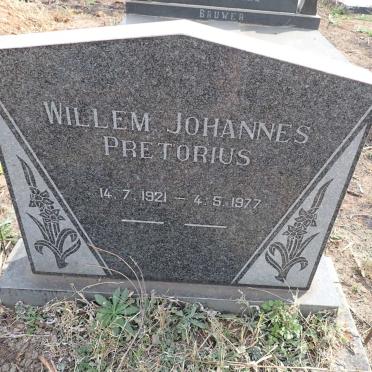 PRETORIUS Willem Johannes 1921-1977