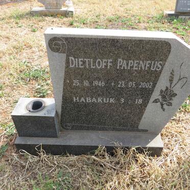 PAPENFUS Dietloff 1946-2002