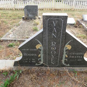 ROOYEN Hendrik, van 1917-1986 & Catharina Johanna 1923-