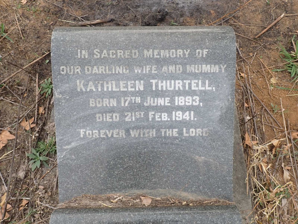 THURTELL Kathleen 1893-1941