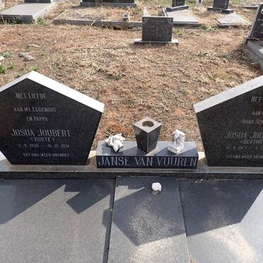VUUREN Josua Joubert, Janse van 1950-1974 :: VUUREN Josua Joubert, Janse van 1973-1976