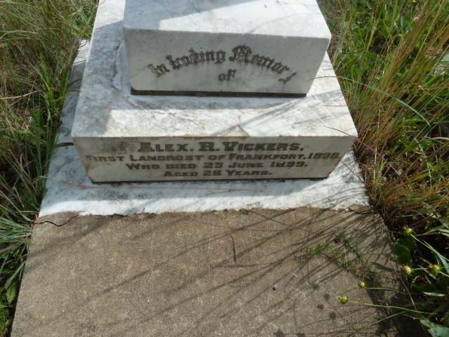 VICKERS Alex. R. -1899