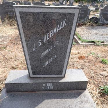 VERMAAK J.S. 1911-1976