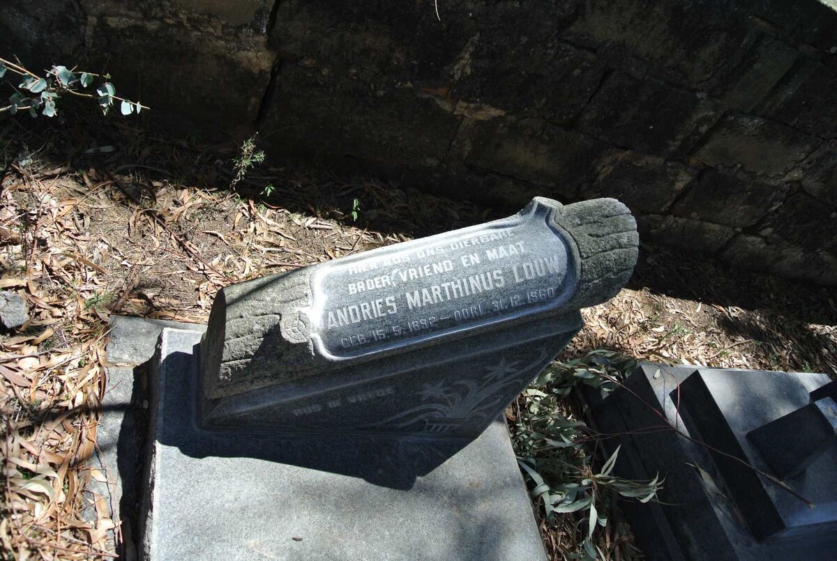 LOUW Andries Marthinus 1892-1960