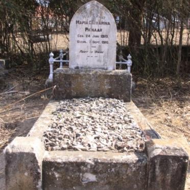 PIENAAR Maria Catharina 1910-1910