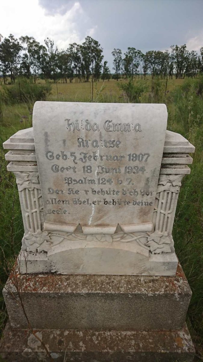 KRAUSE Hilda Emma 1907-1934