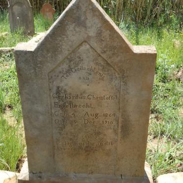 ENGELBRECHT Gerhardus Christoffel 1864-1910