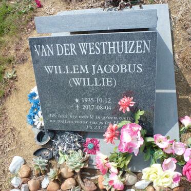 WESTHUIZEN Willem Jacobus, van der 1935-2017
