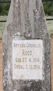 ROOS Beyers Cornelis 1914-1914  