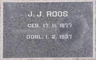 ROOS J.J. 1877-1937