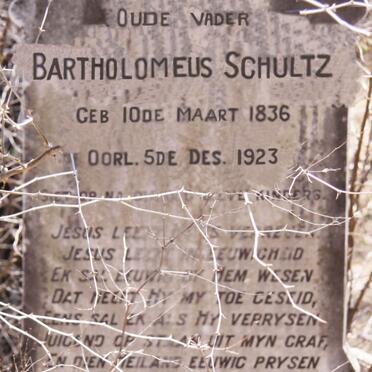 SCHULTZ Bartholomew 1836-1923