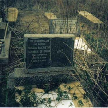 BRUYN Susara Margrietha Cornelia, du nee LOMBAARD -1864