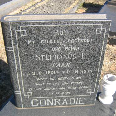 CONRADIE Stephanus L. 1919-1979