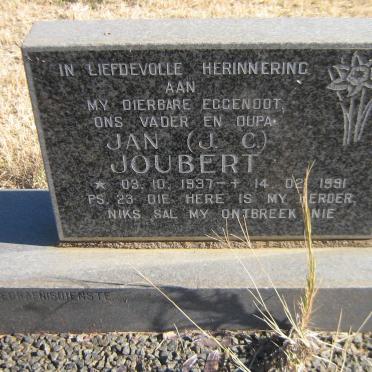 JOUBERT J.C. 1937-1991