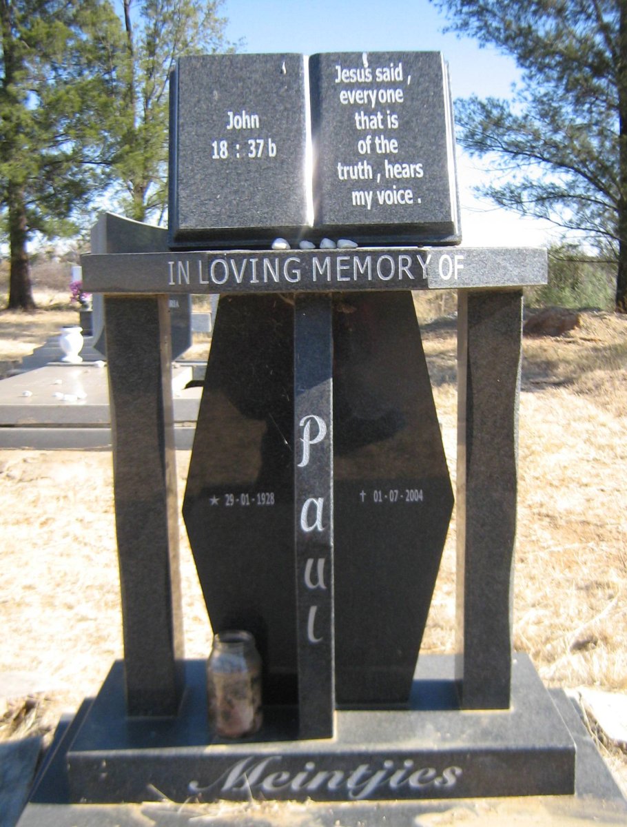 MEINTJIES Paul 1928-2004