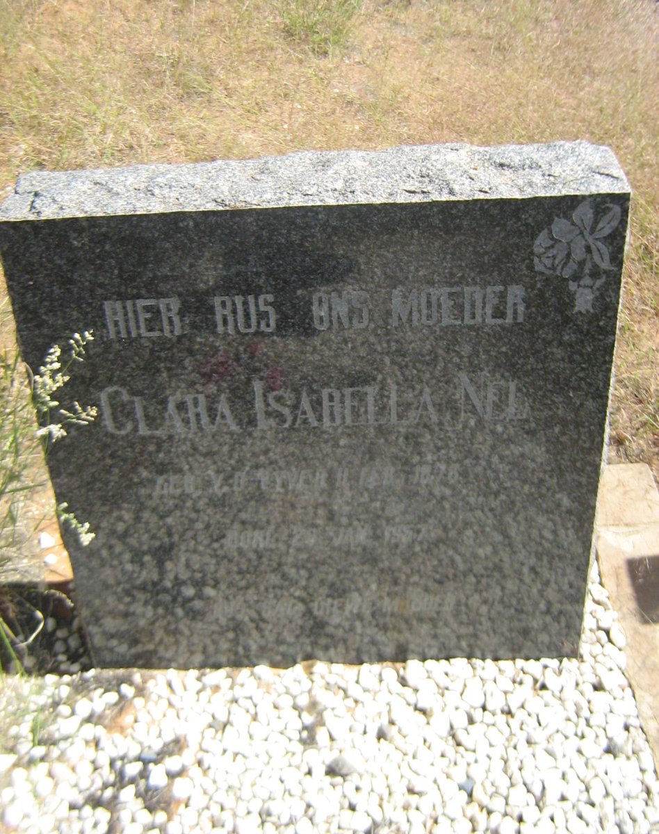 NEL Clara Isabella nee V.D. VYVER 1876-1957