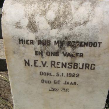 RENSBURG N.E., v. -1922