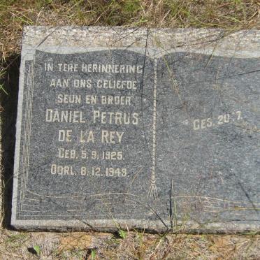 REY Daniel Petrus, de la 1925-1943