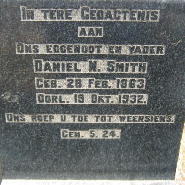 SMITH Daniel N. 1863-1932