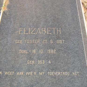 THUYNSMA Cornelius 1895-1966 &amp; Elizabeth FOSTER 1897-1982 