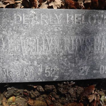 HARRIS Llewellyn Rhys 1`952-2005