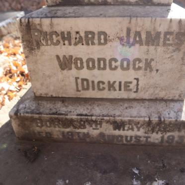 WOODCOCK Richard James 1931-1935