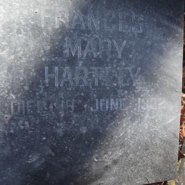 HARTLEY Frances Mary -1952