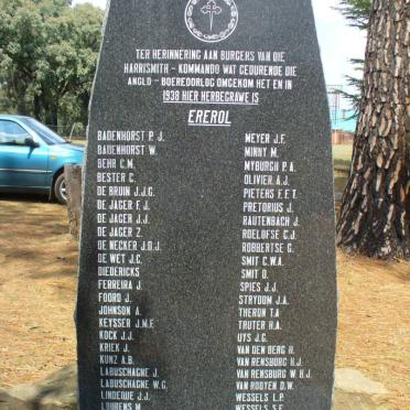 2. Memorial dedicated to the soldiers that died between 1899-1902 in the Anglo Boer War