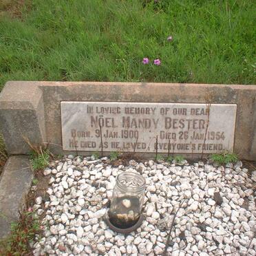 BESTER Noel Mandy 1900-1954 