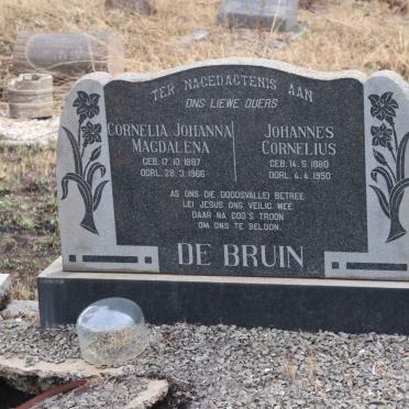 BRUIN Johannes Cornelius, de 1880-1950 &amp; Cornelia Johanna Magdalena 1887-1966