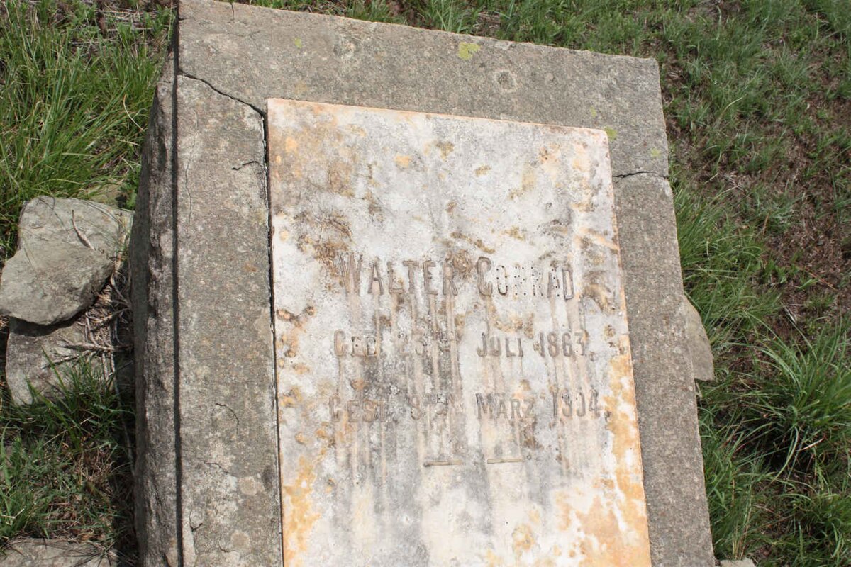 CONRAD Walter 1863-1904