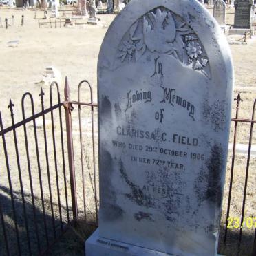 FIELD Clarissa C. -1906