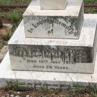 HOVEN Henry, van der 1890-1919