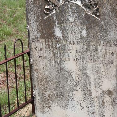 JAGER Andreas Johannes, de 1876-1900