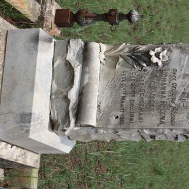 JAGER Johanna Helena, de nee SCHOEMAN 1841-1918