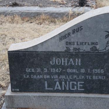 LANGE Johan 1947-1966