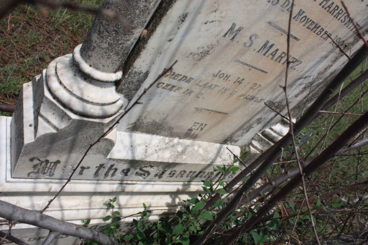 MARITZ Solomon 1863-1909 &amp; Martha Susanna