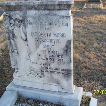SMIDT Elizabeth Maria Margaretha nee MAREE 1879-1954