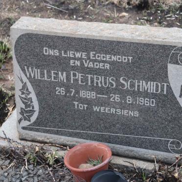 SCHMIDT Willem Petrus 1888-1960