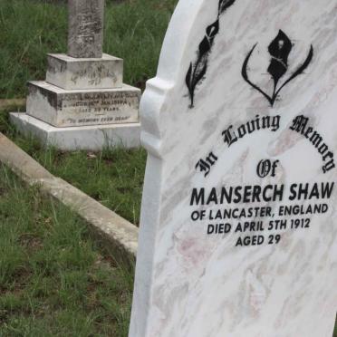 SHAW Manserch -1912