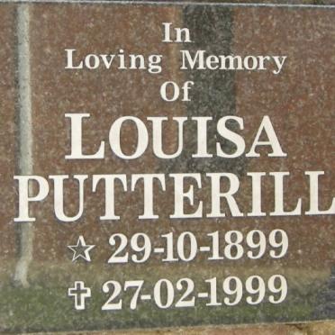 PUTTERILL Louisa 1899-1999