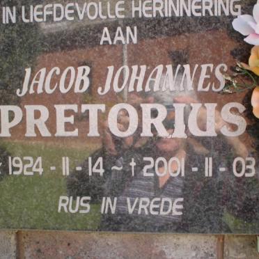 PRETORIUS Jacob Johannes 1924-2001