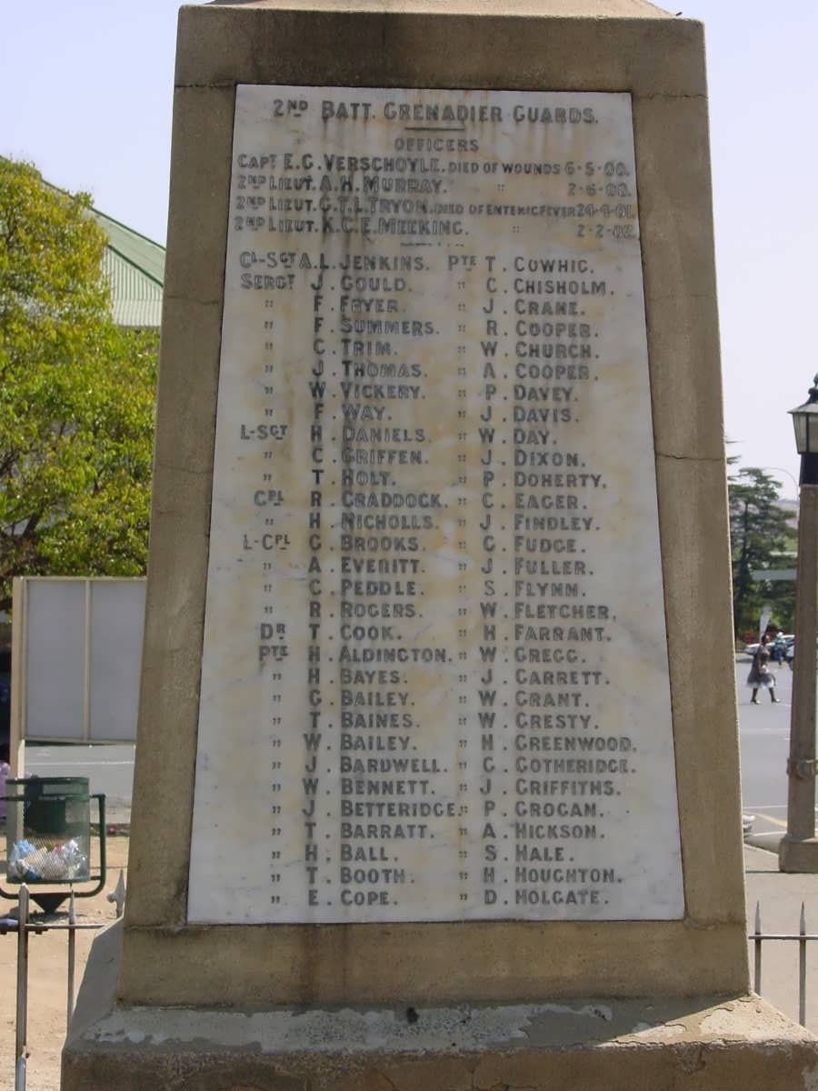 5. Monument for the Grenadier and Scots guards 1899-1902