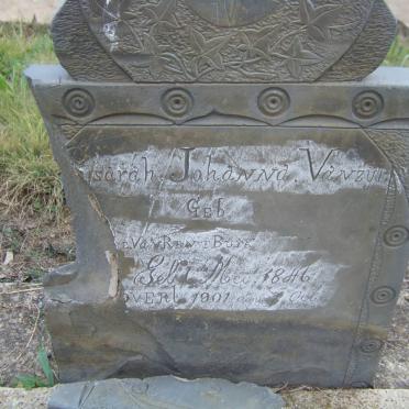 ZYL Susarah Johanna, van nee VAN RENSEBURG 1846-1901