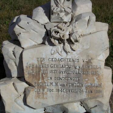 ASWEGEN Johannes Gerhardus, van 1837-1897 &amp; Rachel M.M. NAUDE 1841-1898 _2