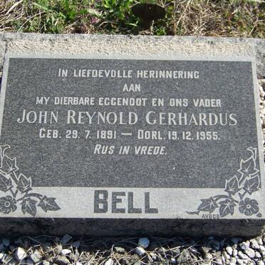BELL John Reynold Gerhardus 1891-1955