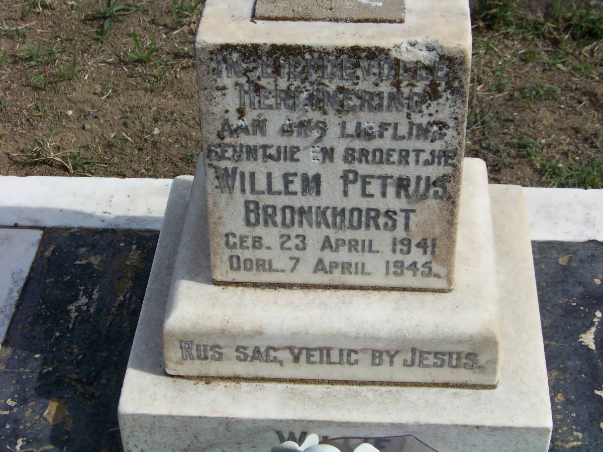 BRONKHORST Willem Petrus 1941-1945