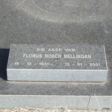 BELLINGAN Florus Noach 1951-2001